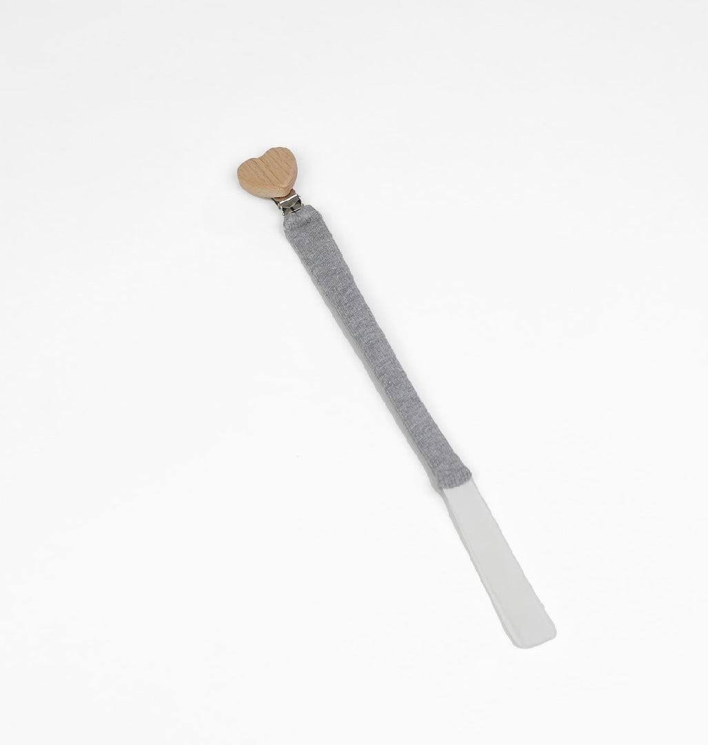 Grey Pacifier Holder