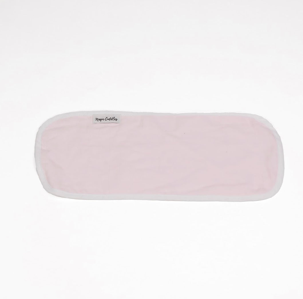 Pink muslin - Burp Cloth