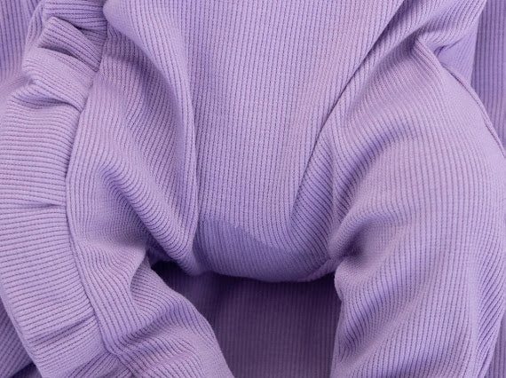 Ribbed Lilac Overall