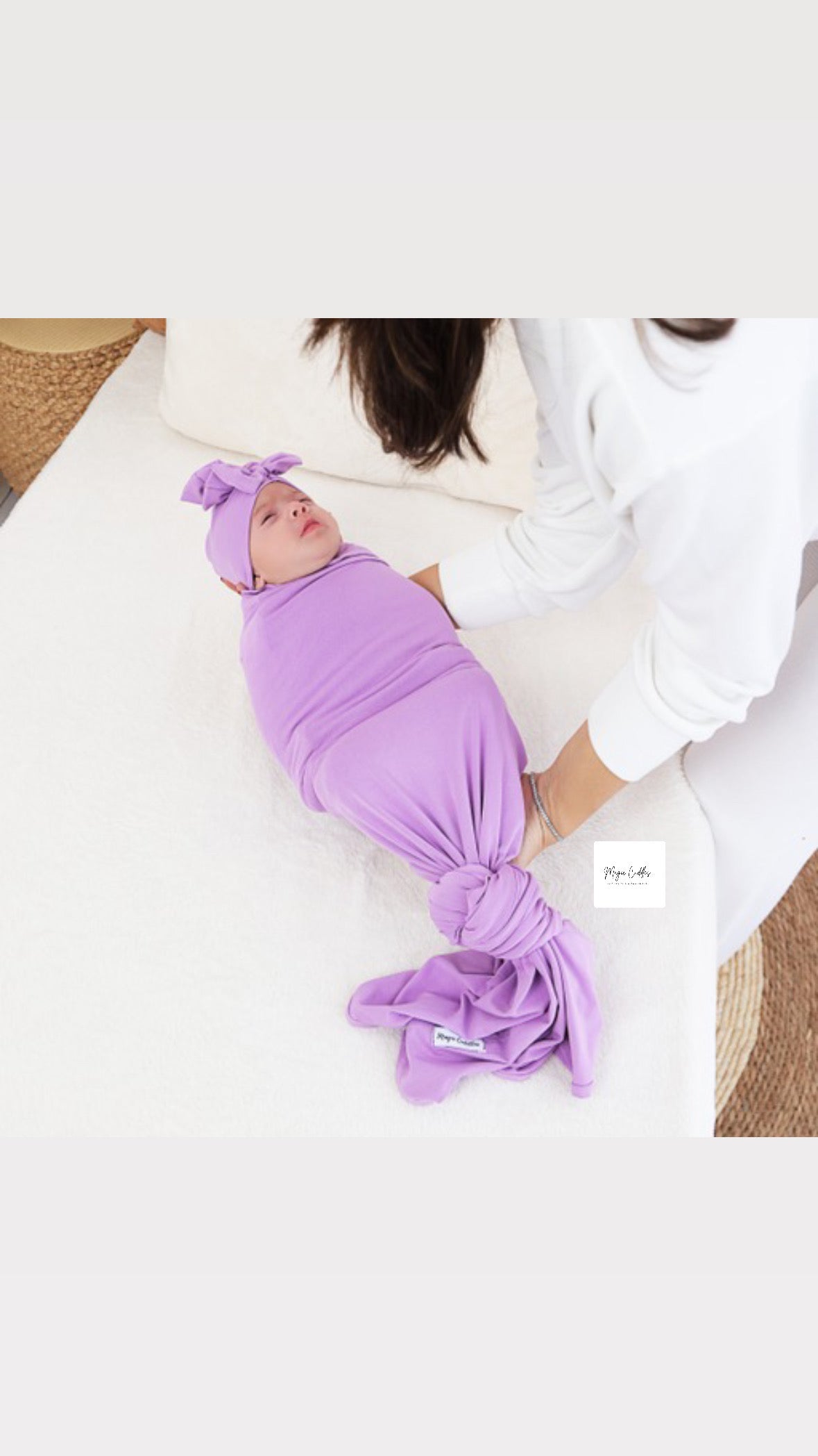 Lilac - Swaddle Blanket