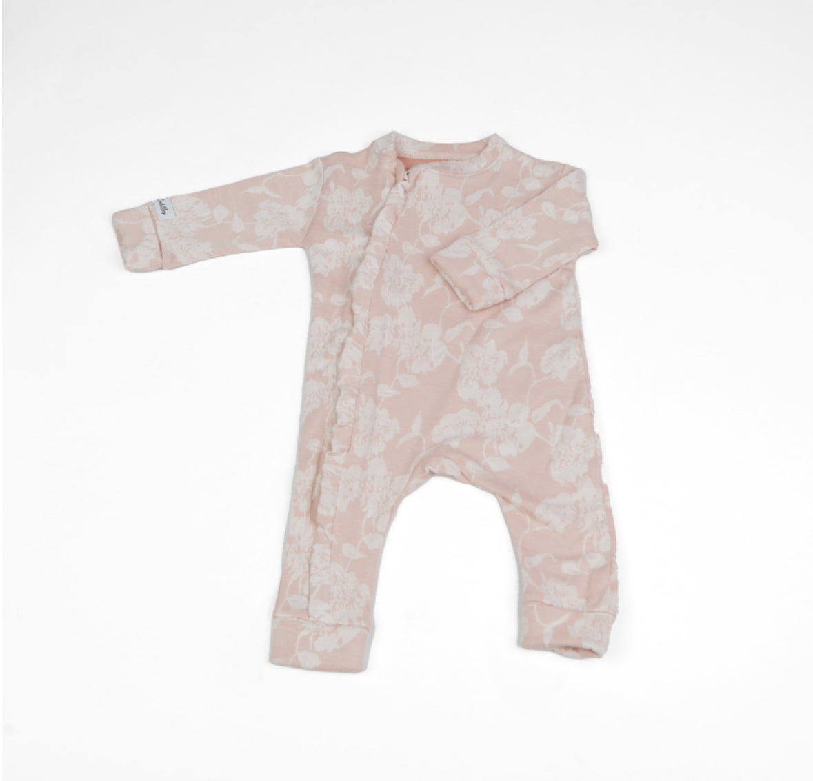 Royal Rose Baby Overall