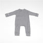 Grey - Baby Overall (without ruffles)