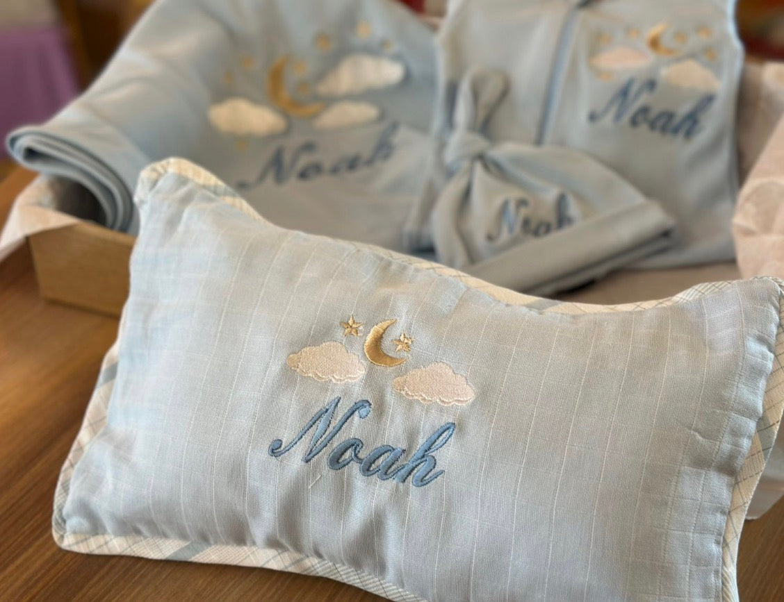 Baby Pillow - Blue