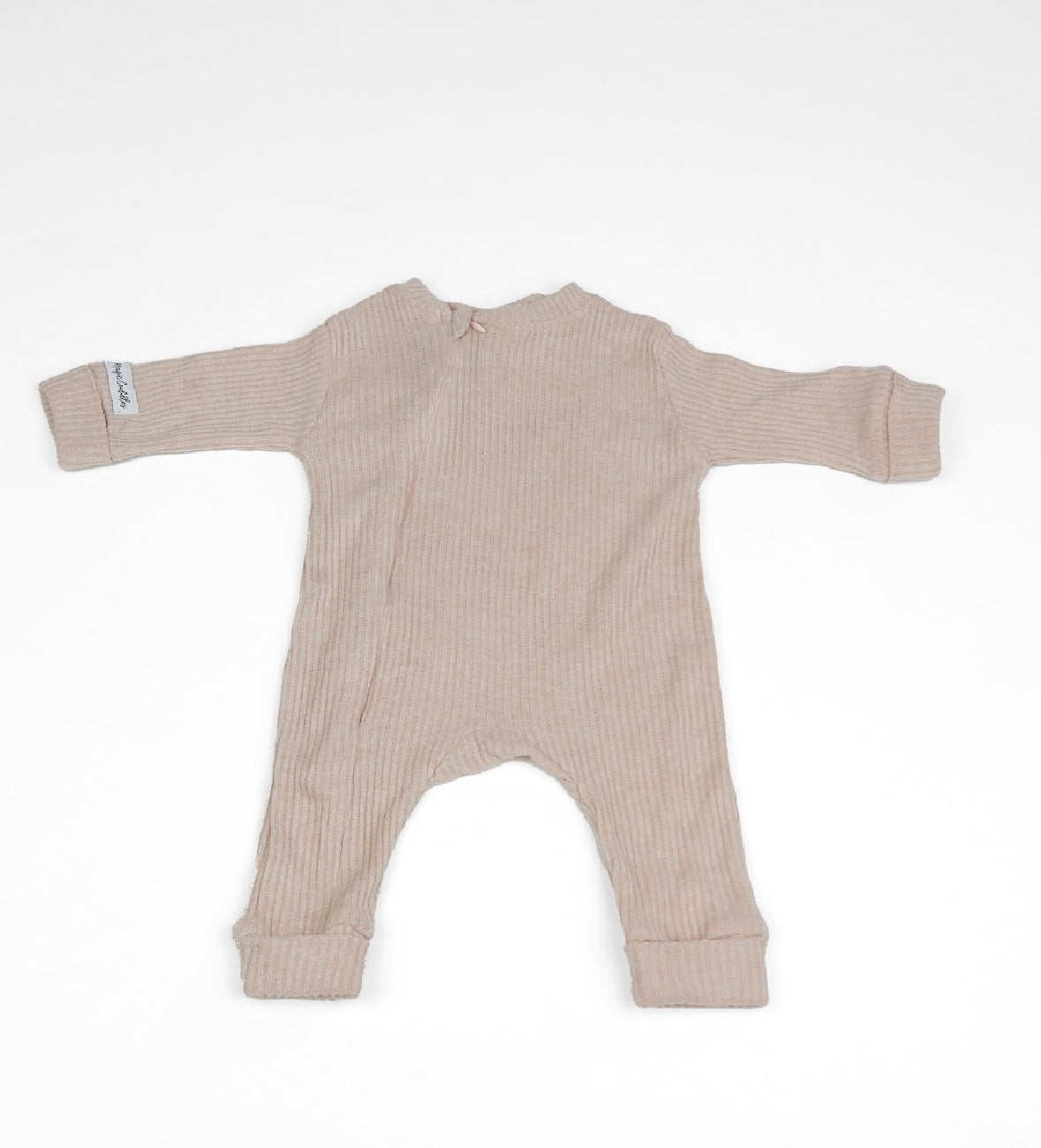BEIGE Soft Fleece - Baby Overall (without ruffles)