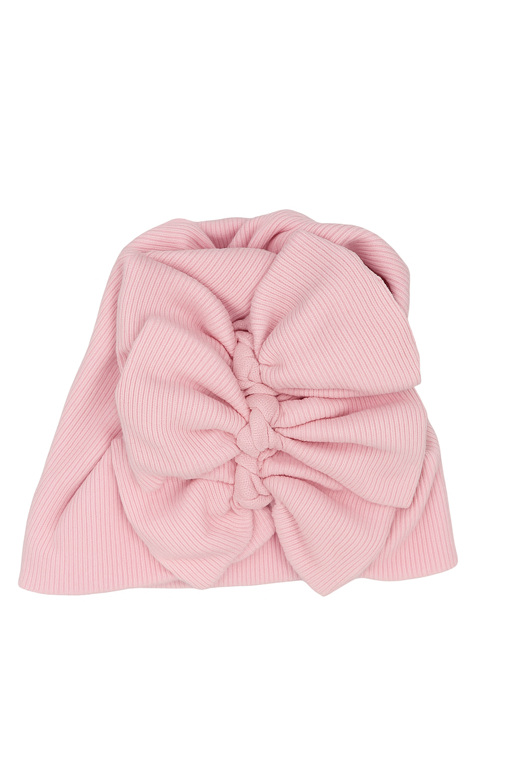 Ribbed baby pink Turban