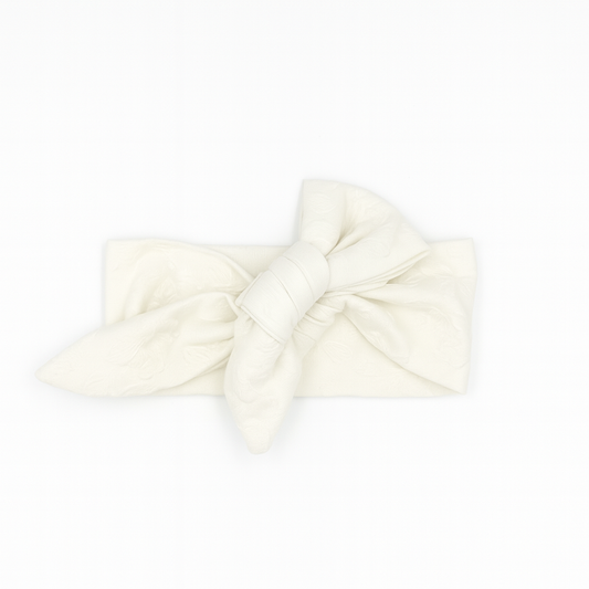 Royal white Headband