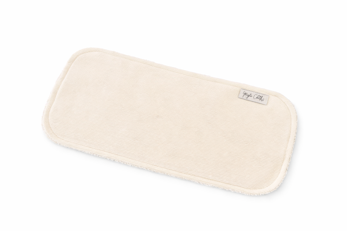 White - Burp Cloth