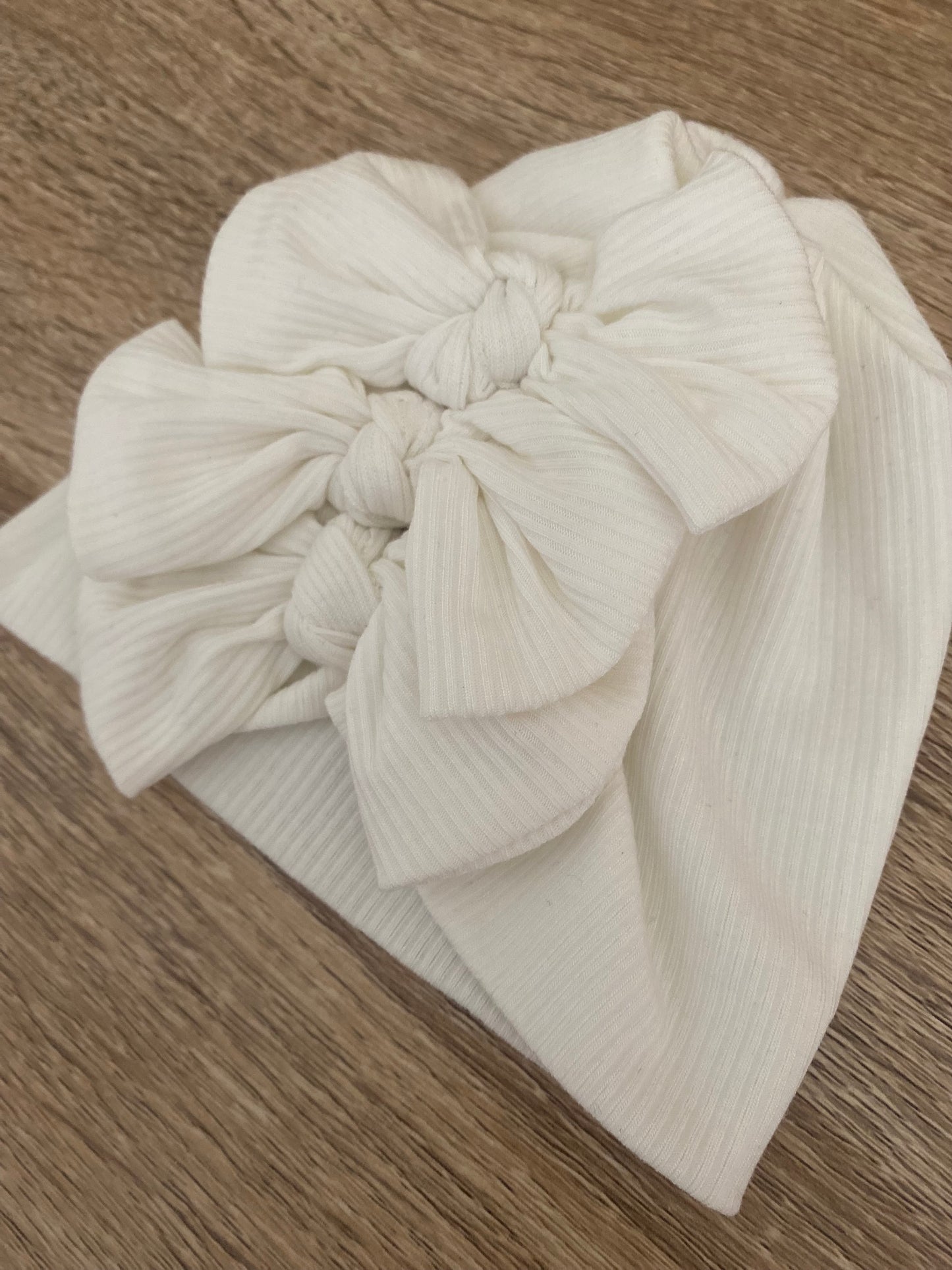 White Turban Bows