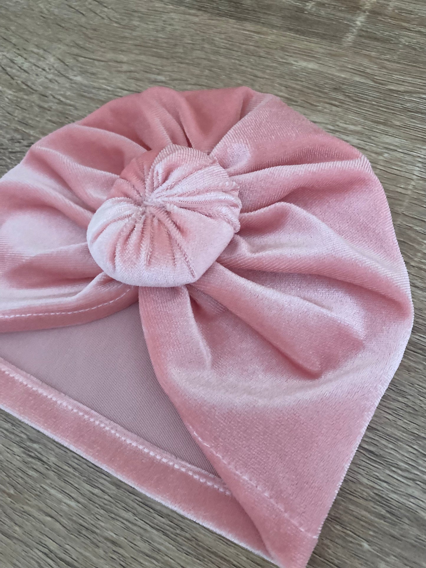 PINK velvet Turban