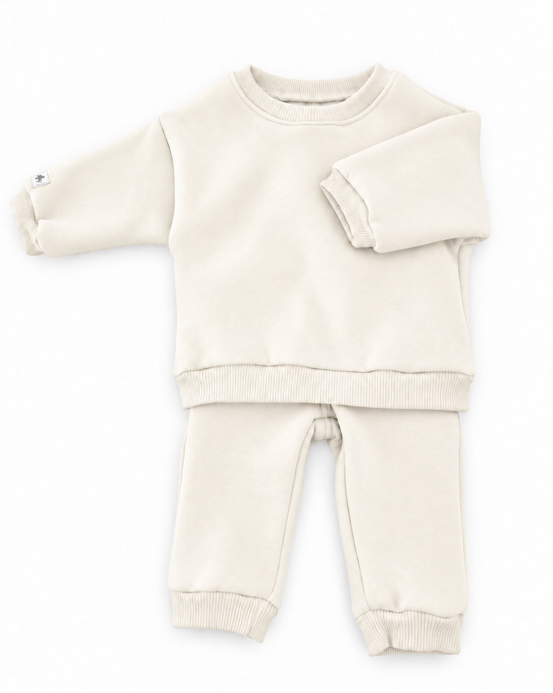 White Baby Jogging Suit