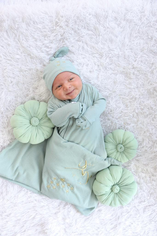 Pine - Baby Overall (without ruffles)