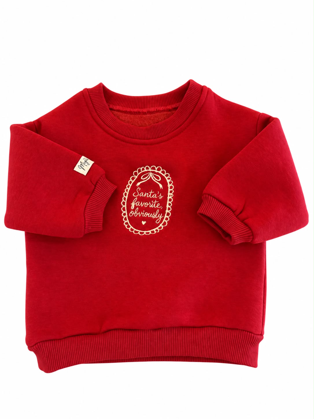 Christmas Baby Jogging Suit (Red)