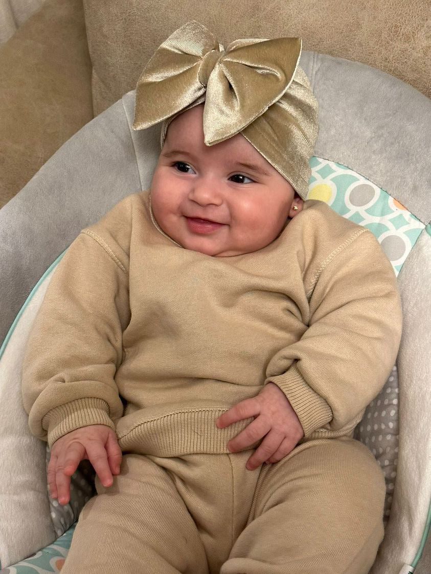 SAND velvet Turban
