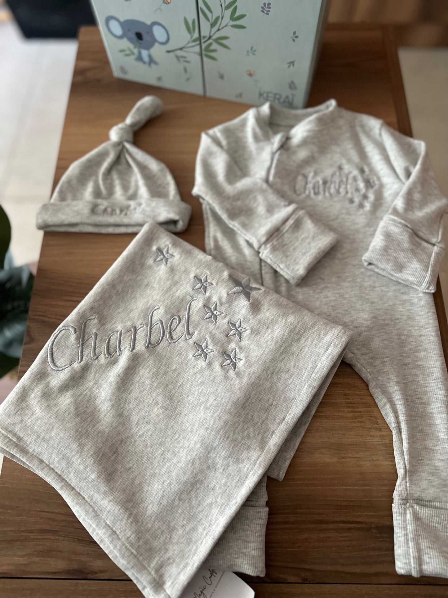 Light grey - Baby Overall