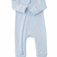 Light baby blue - Baby Overall (without ruffles)