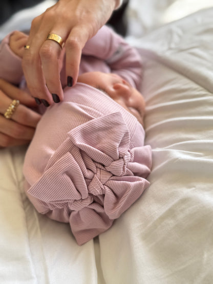 Powder pink Turban