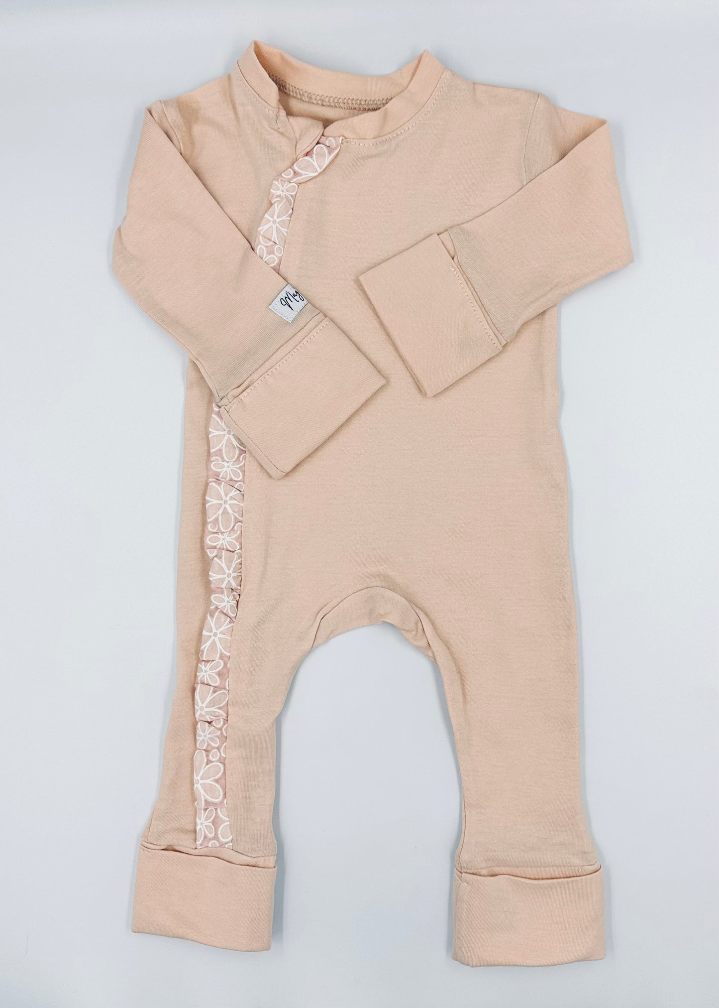 PEACH BLOSSOM- Baby Overall (with Ruffles)