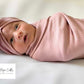 Rose ribbed Turban