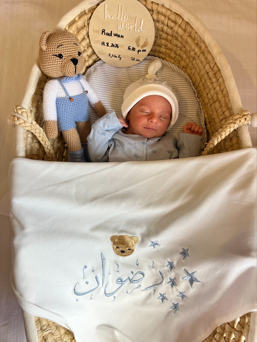 WHITE- Swaddle Blanket