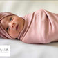 Powder Pink- Swaddle Blanket