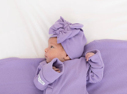 Ribbed Lilac Overall