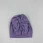 Ribbed Lilac Turban