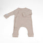 BEIGE - Baby Overall (with ruffles)