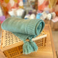 Pine green - POMPOM Blanket