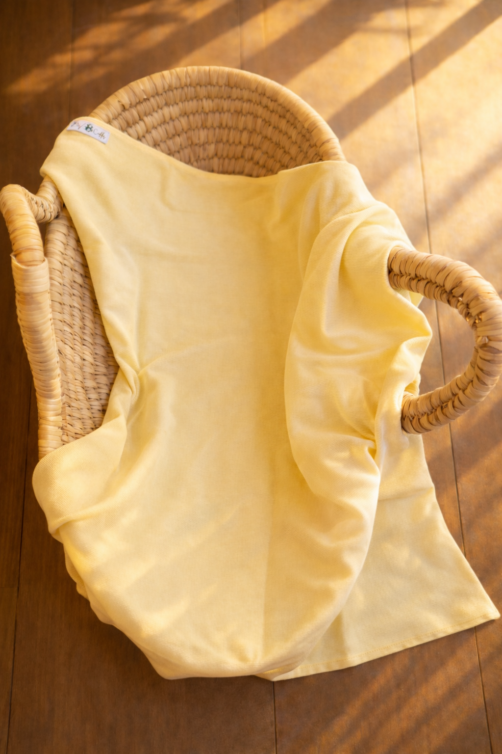 Butter yellow - Swaddle Blanket