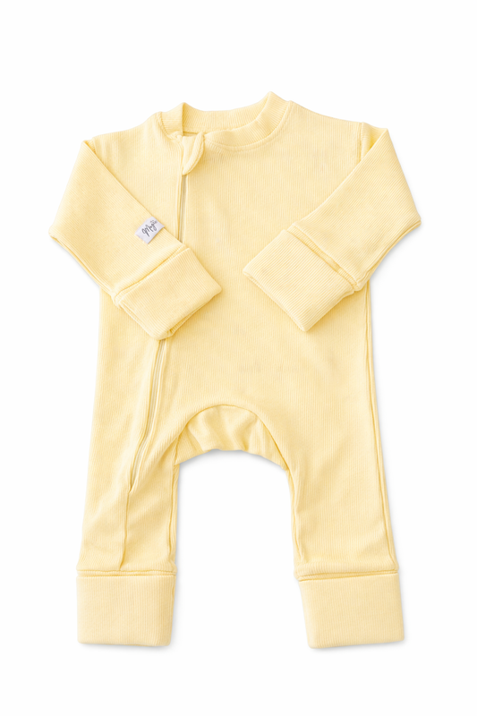 Yellow Butter- Baby Overall