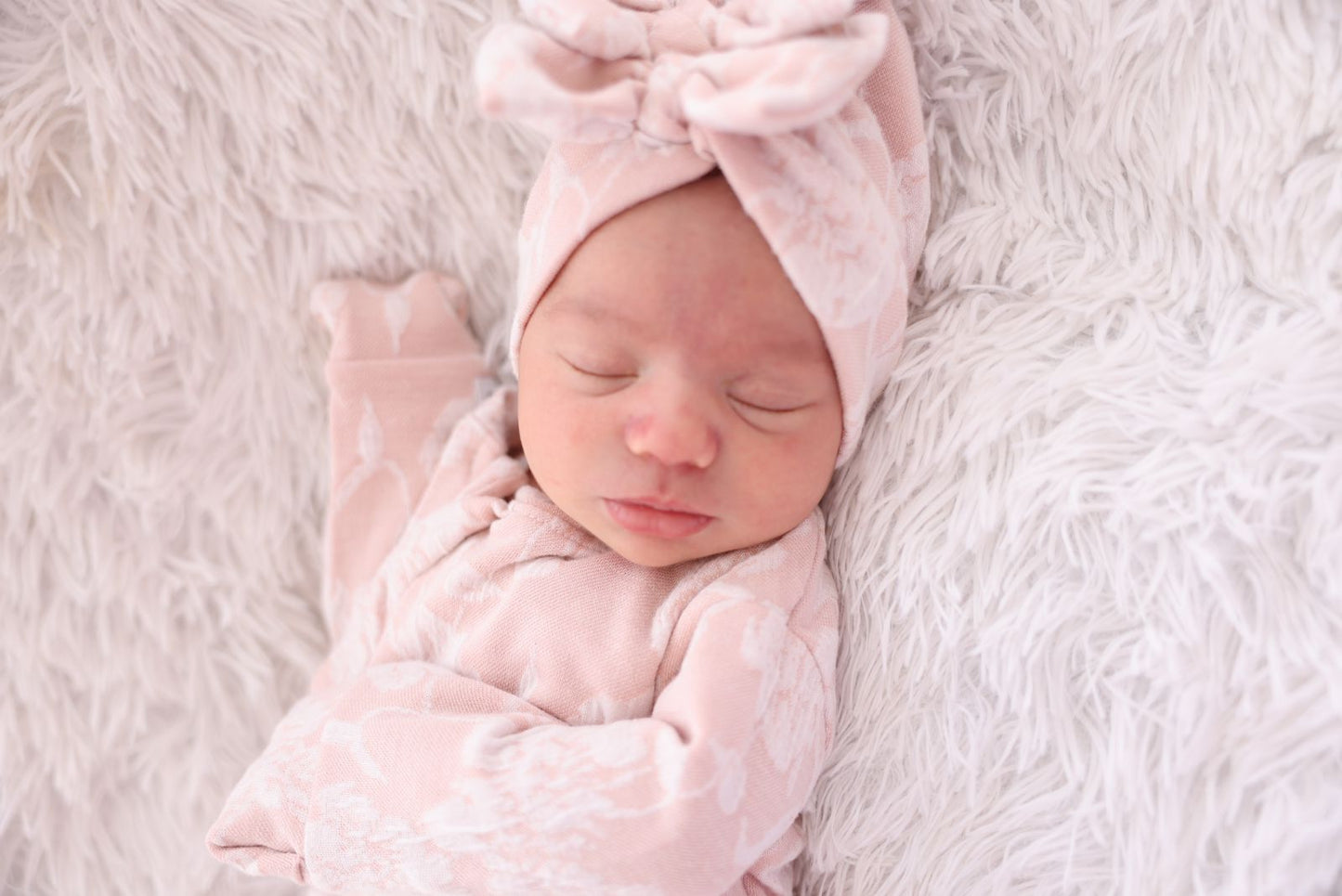 Royal Rose Baby Overall