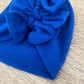 ROYAL BLUE bows Turban