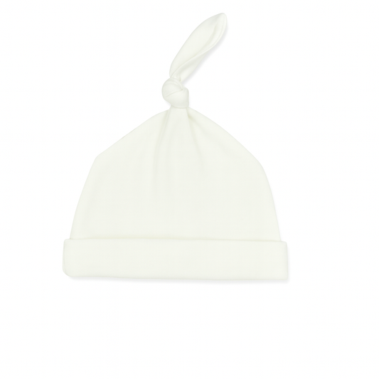 Plain white Beanie