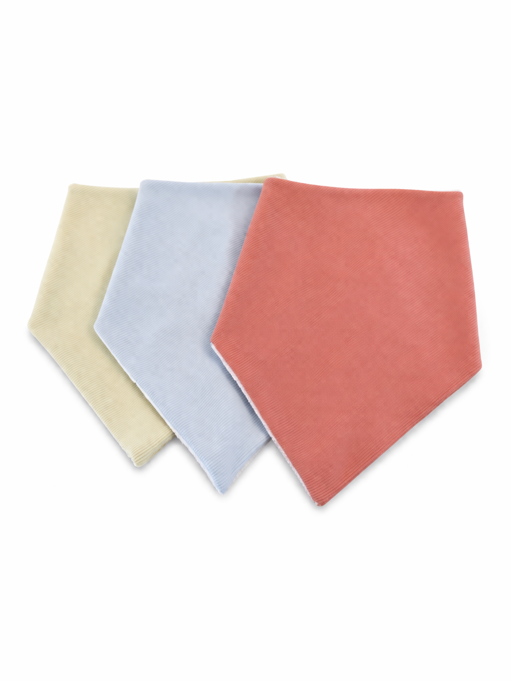 Assortment of 3 bibs(Rose,blue,Mint))