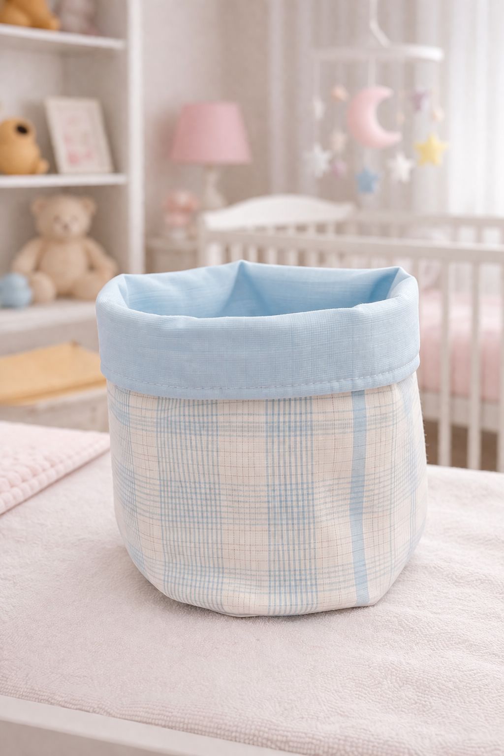 Baby Basket - Baby Blue Squared