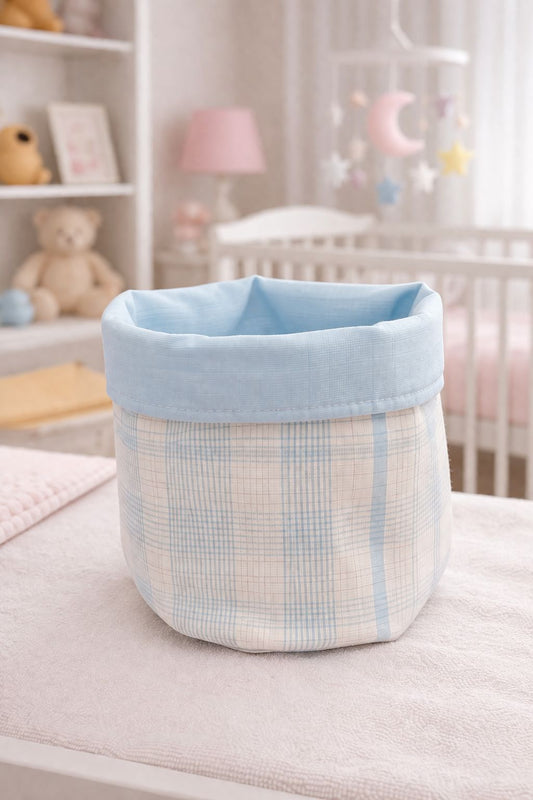 Baby Basket - Baby Blue Squared