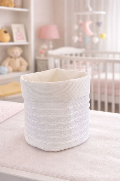 Baby Basket - White