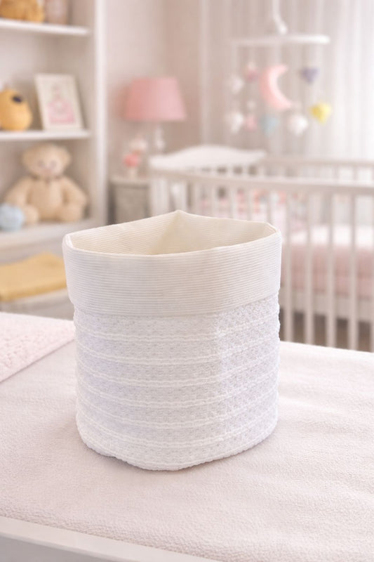Baby Basket - White