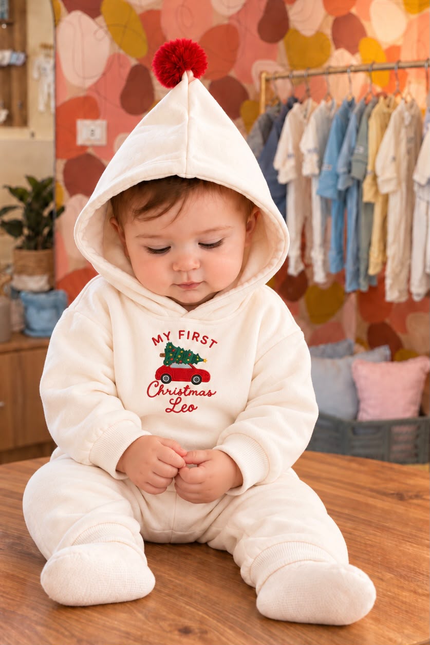 POMPOM Christmas Jogging Suit